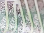 plik banknotów w kolorze zielonym o nominale 100 złotych