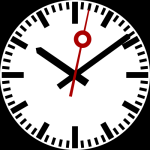 Grafika przedstawiająca zegar